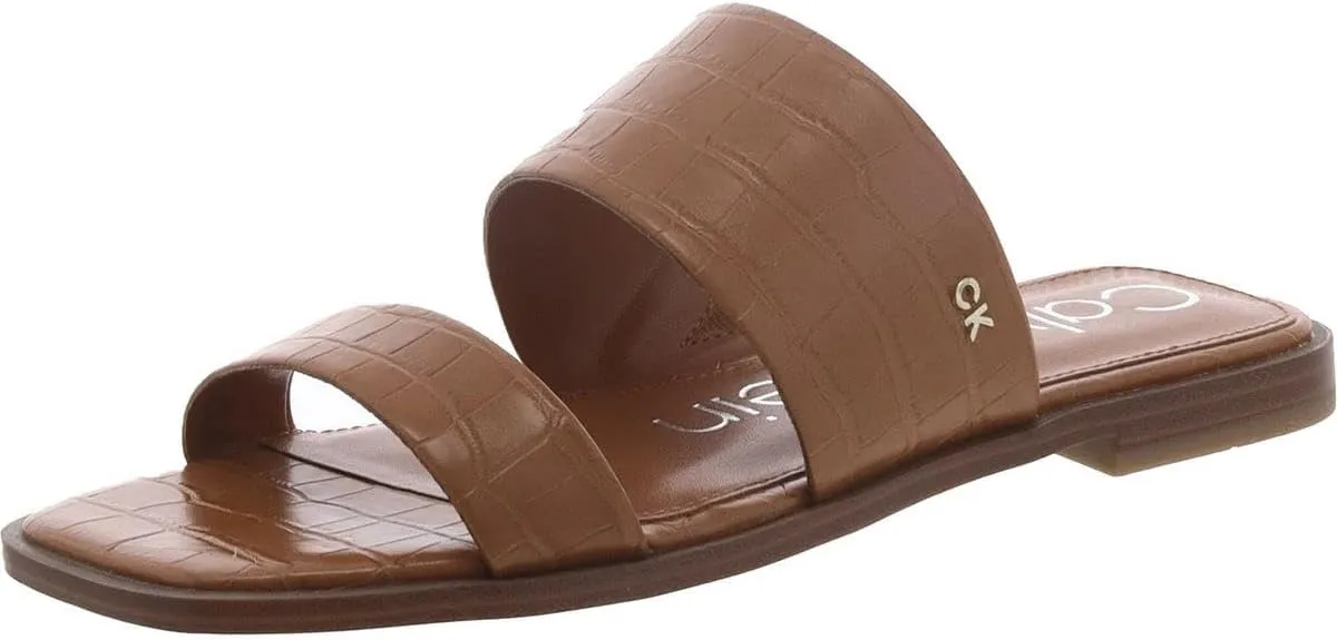 Calvin Klein Women's Mellac Flat Sandal