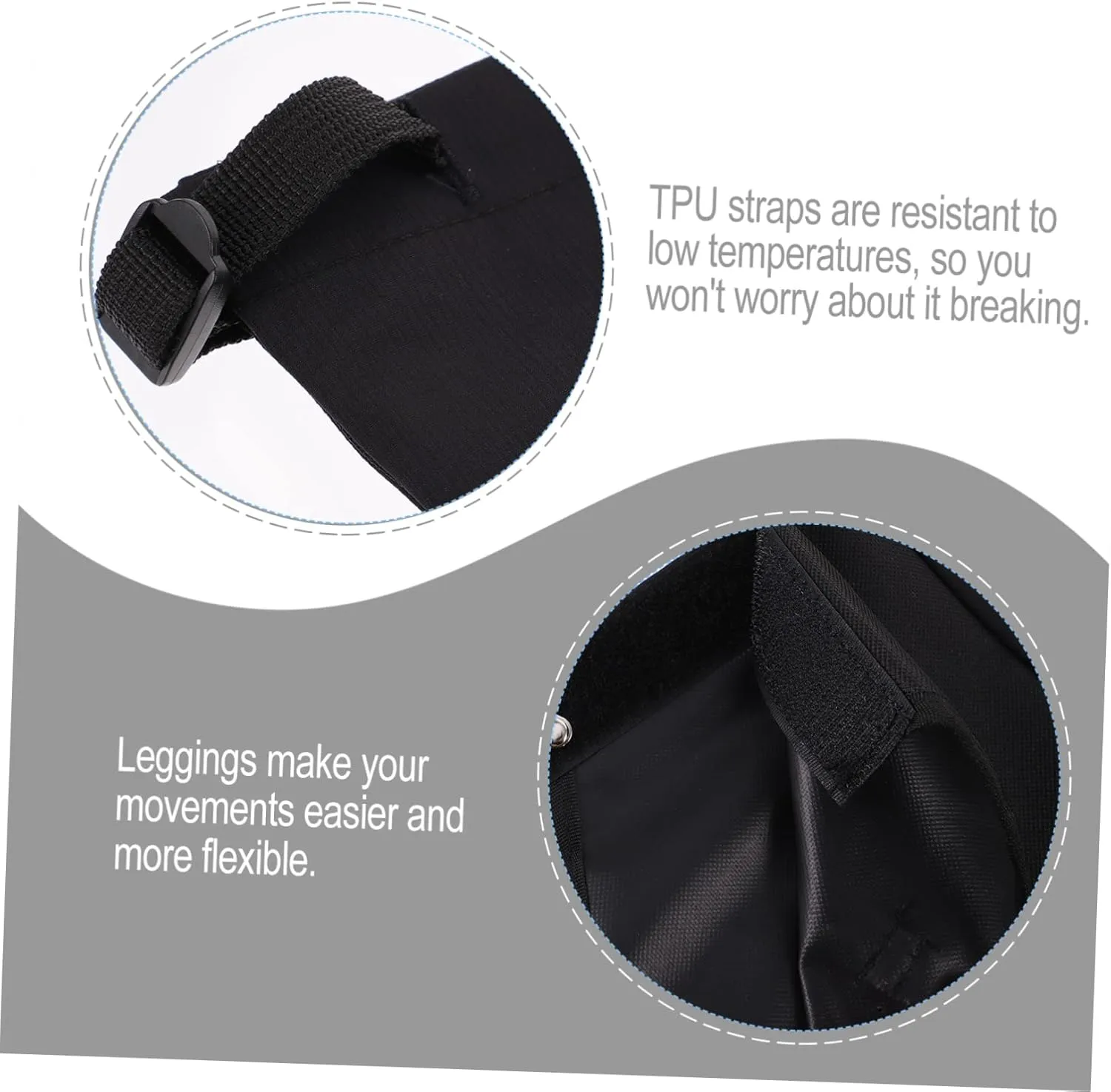 Camping Leg Cover Snow Legging Gaiter Outdoor Hiking Boot Gaiters Hiking Leg Covers Leg Gaiters for