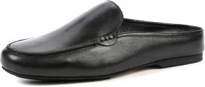 Carlos Santana Planeo Slides for Men | Leather Footbed | Rubber Outsole