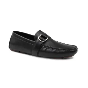 Charter Buckle Loafers - Black