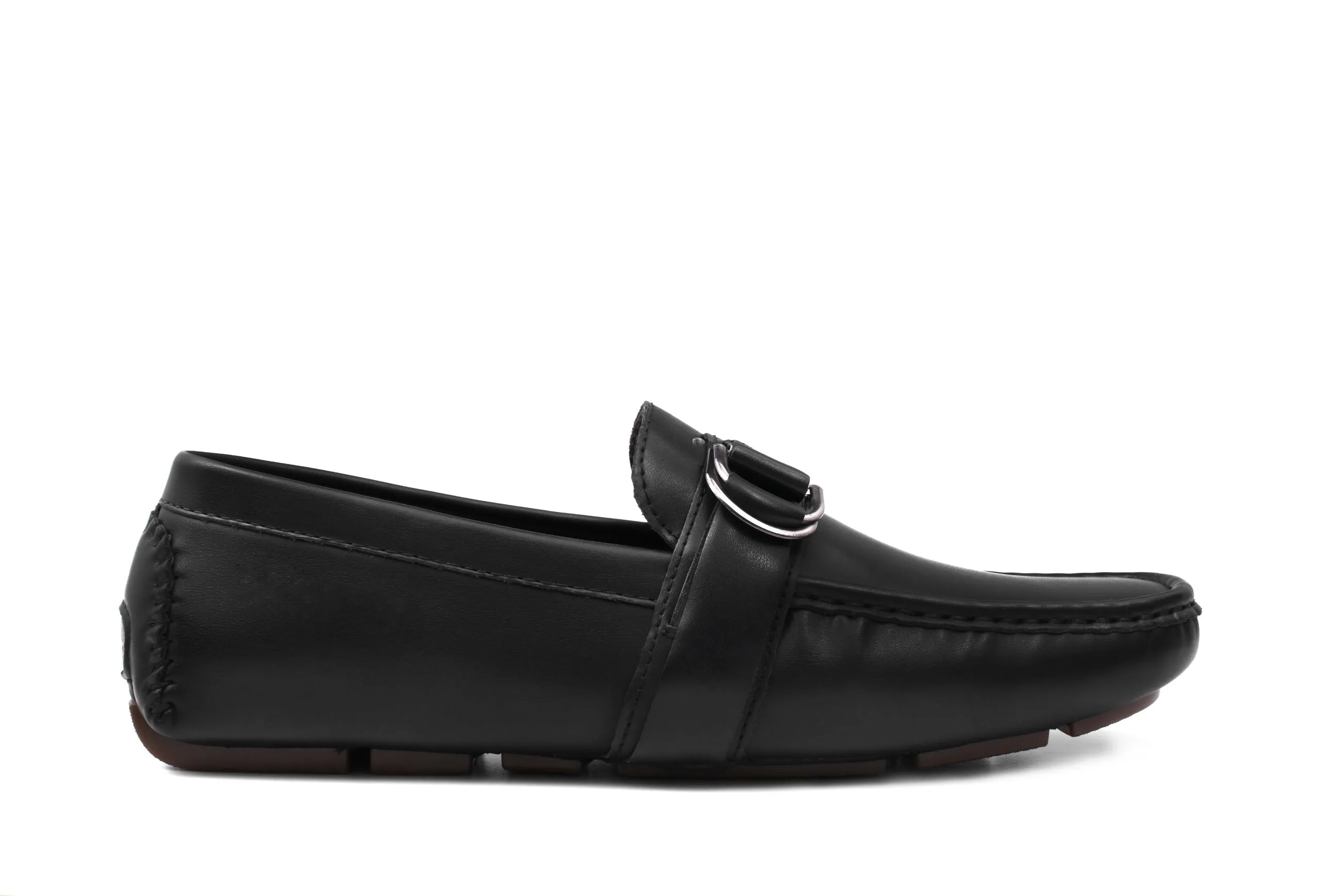 Charter Buckle Loafers - Black