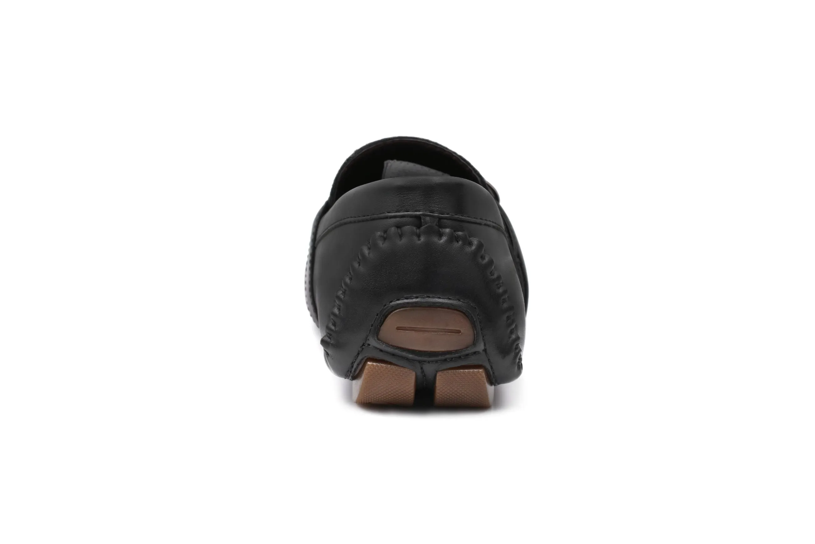 Charter Buckle Loafers - Black