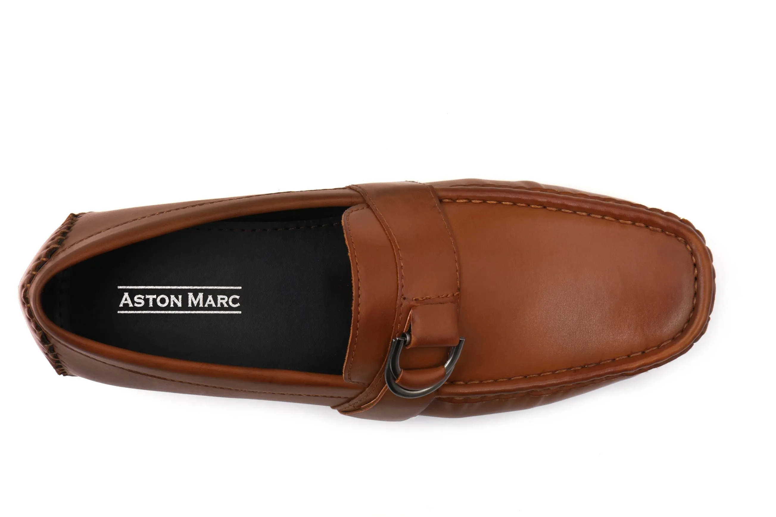 Charter Buckle Loafers - Tan