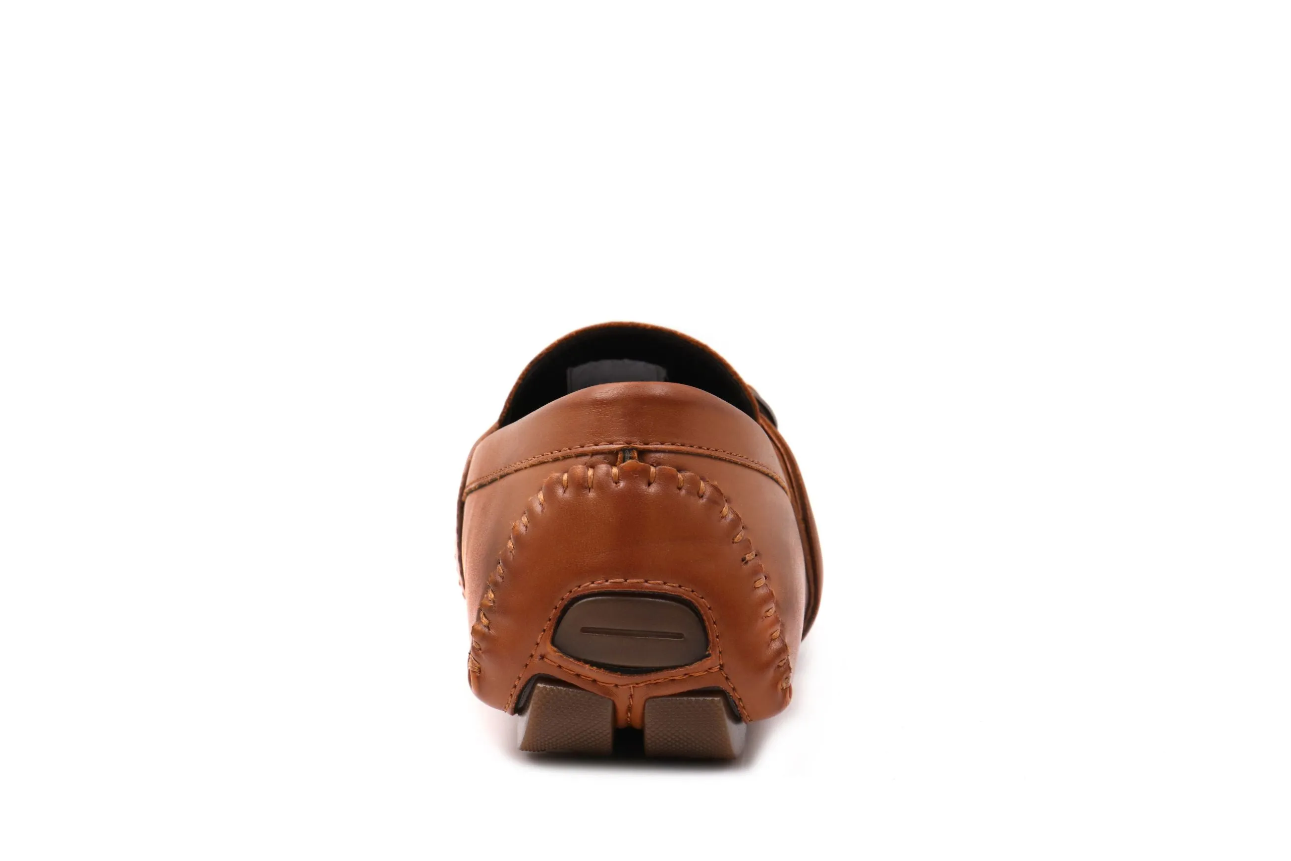 Charter Buckle Loafers - Tan