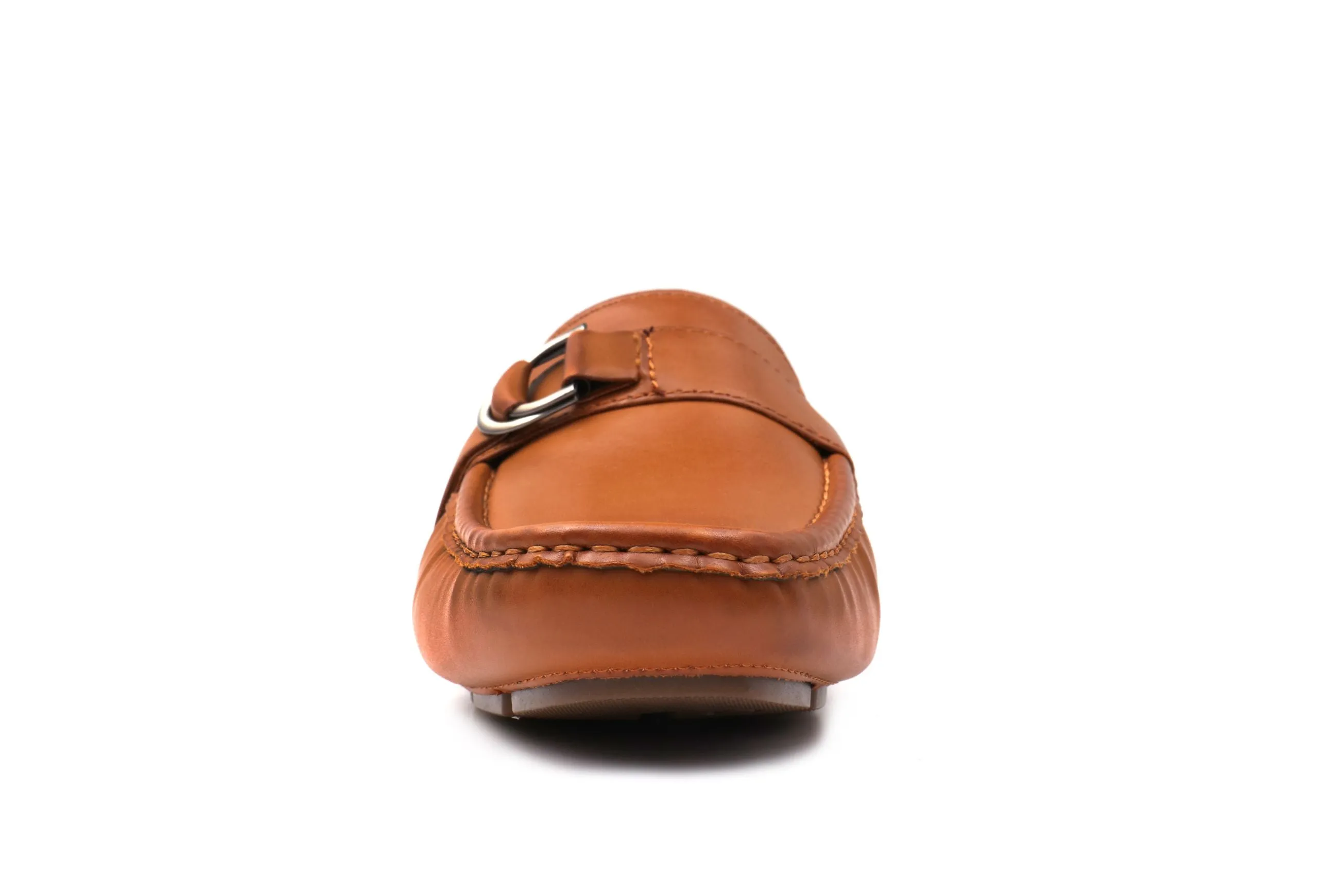 Charter Buckle Loafers - Tan