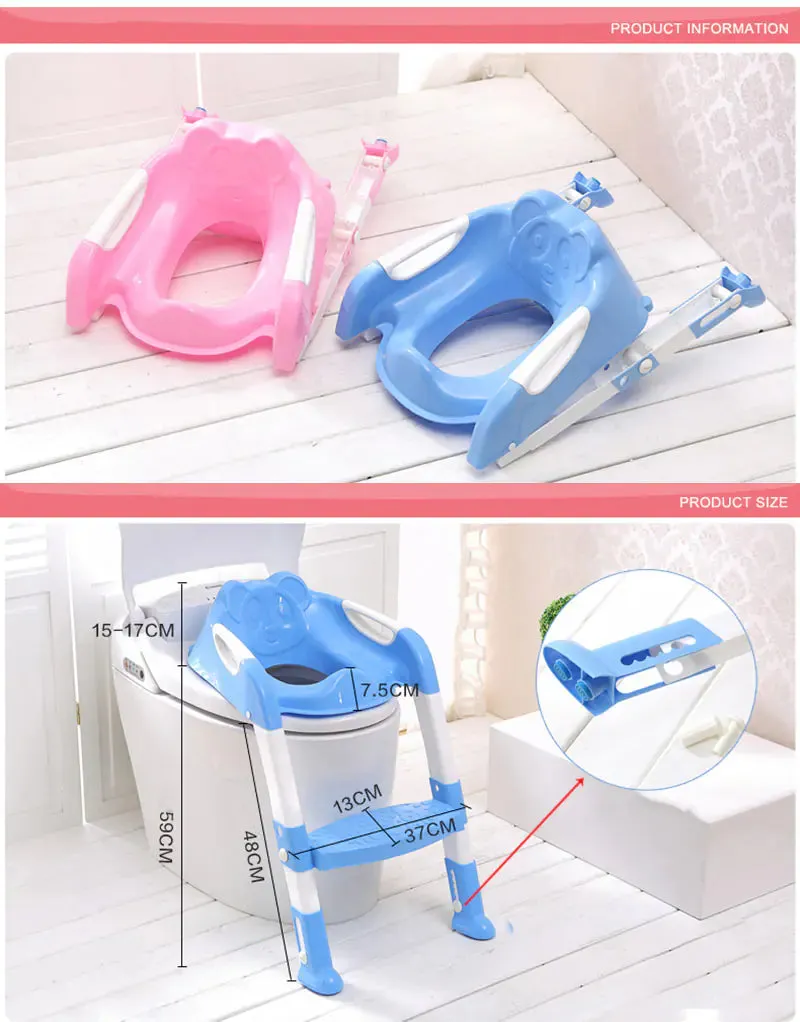 Children's Toilet Training Chair with Step Stool