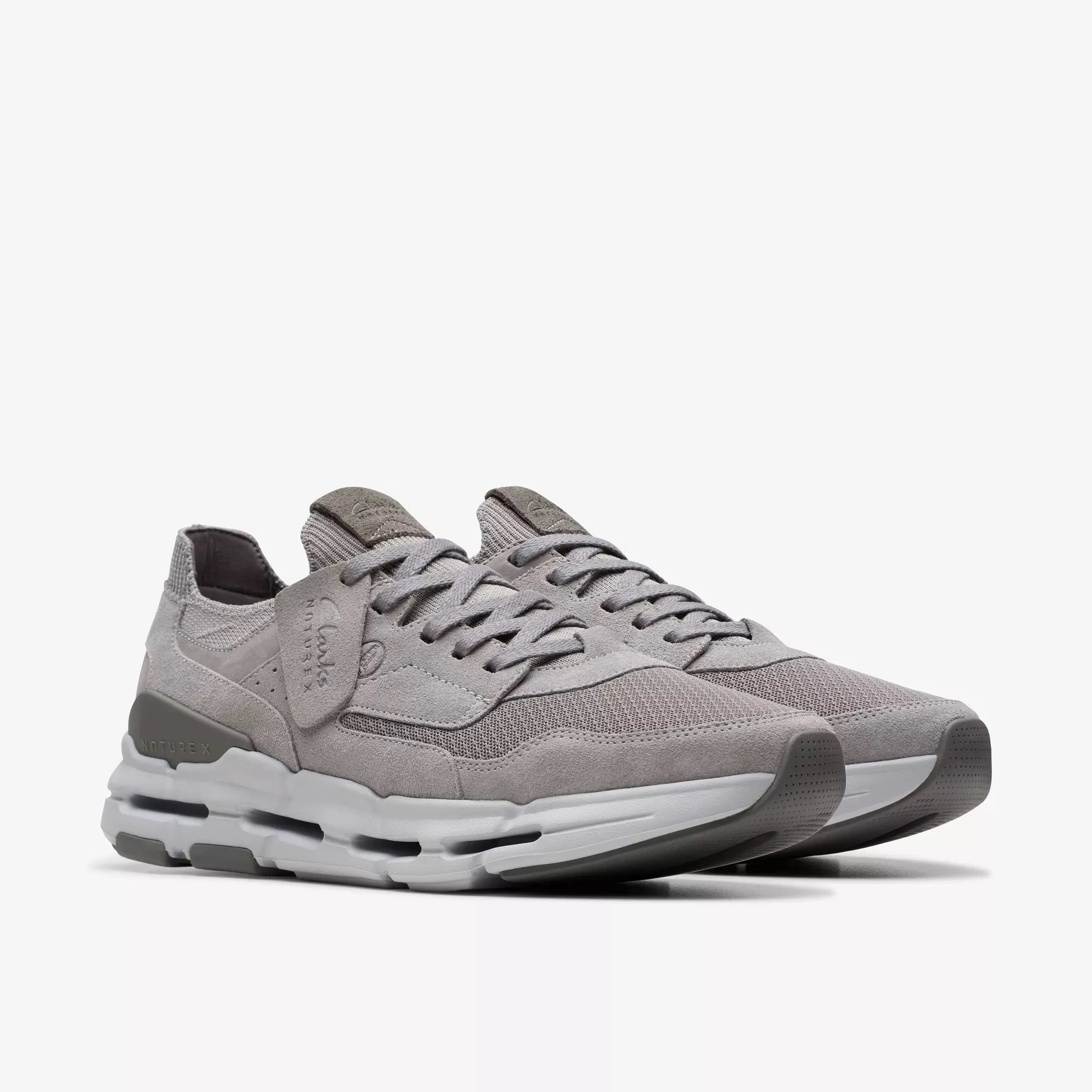 Clarks Men's NXE Lo Dark Grey Suede 26173539