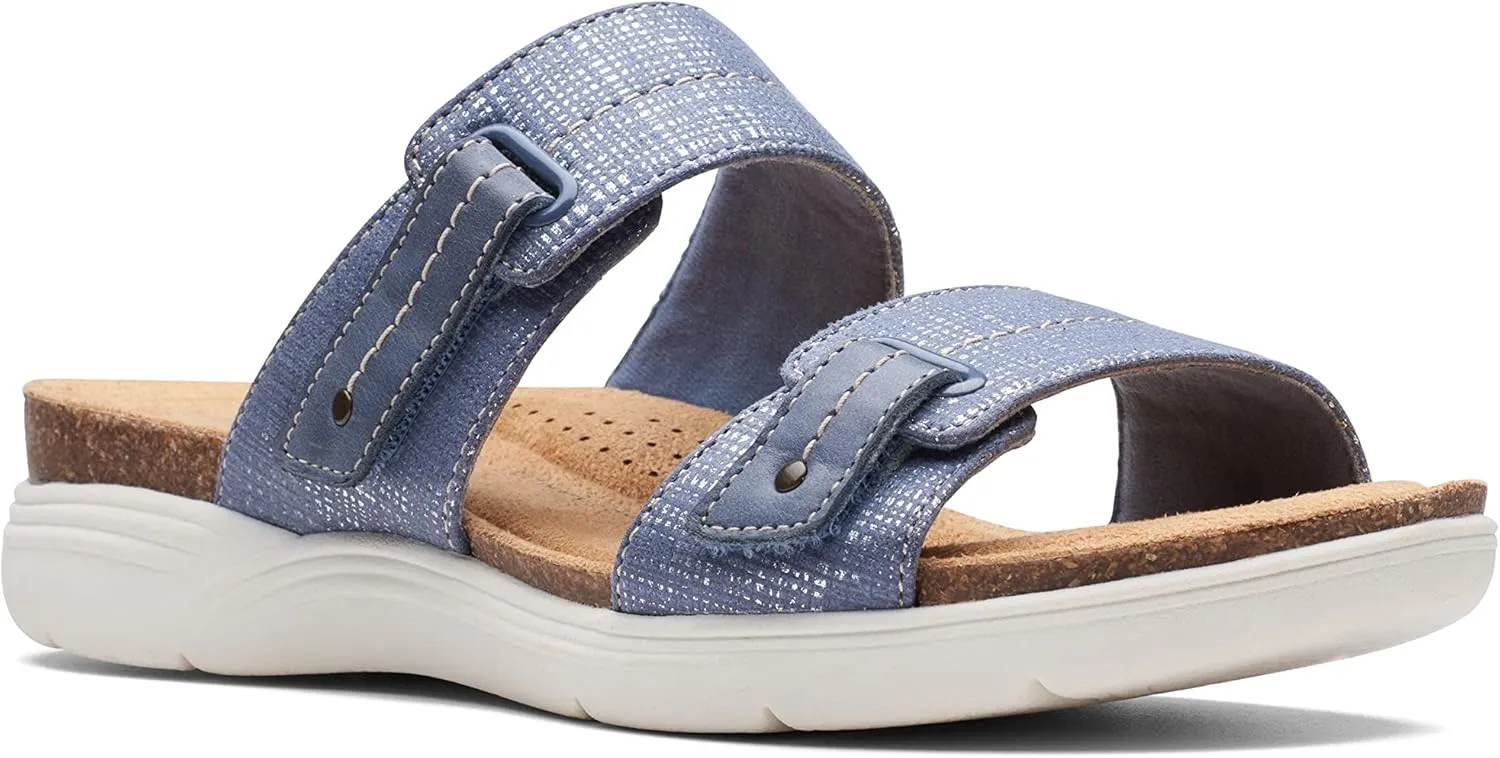 Clarks Women's April Dusk Slide Sandal