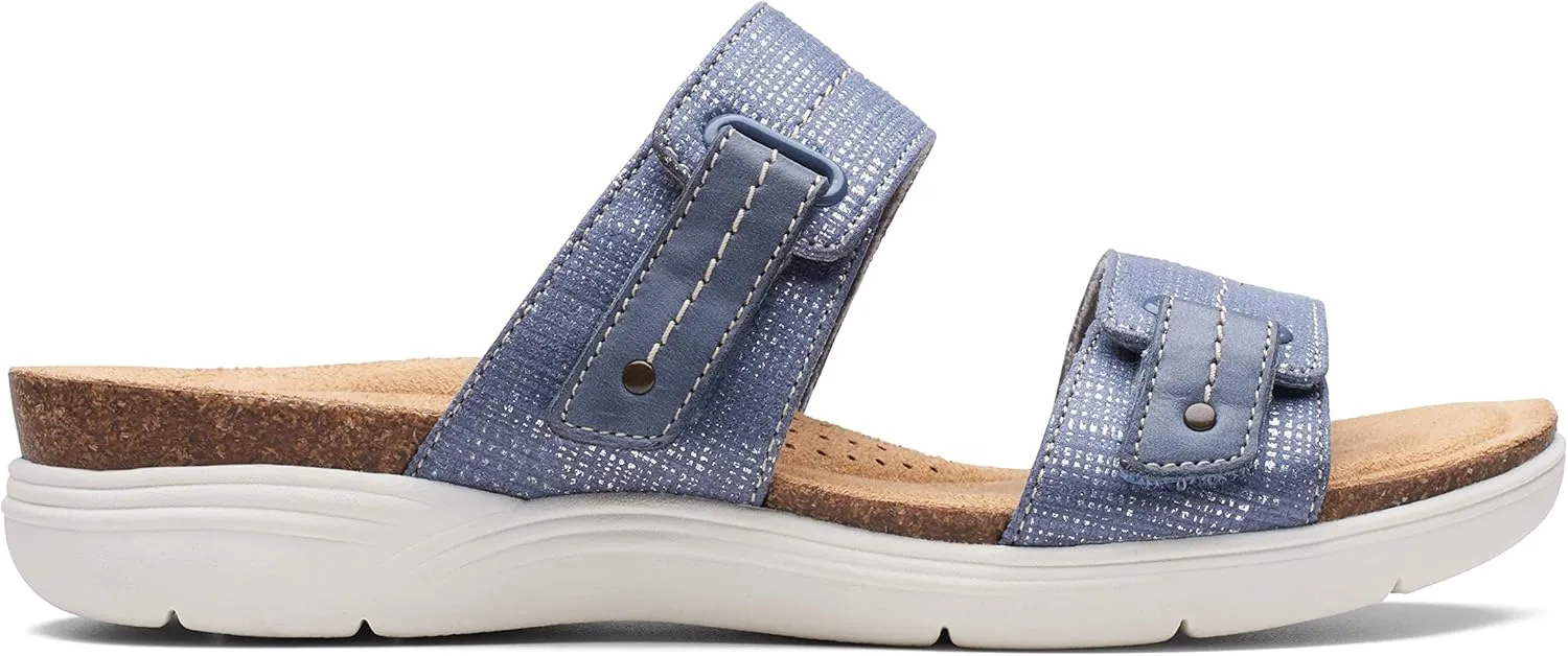 Clarks Women's April Dusk Slide Sandal