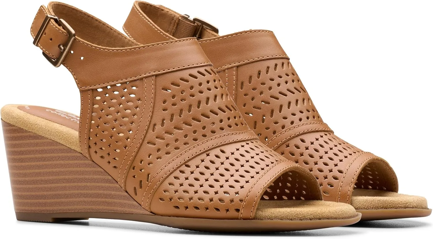 Clarks Women's Emmalae Hope Wedge Sandal