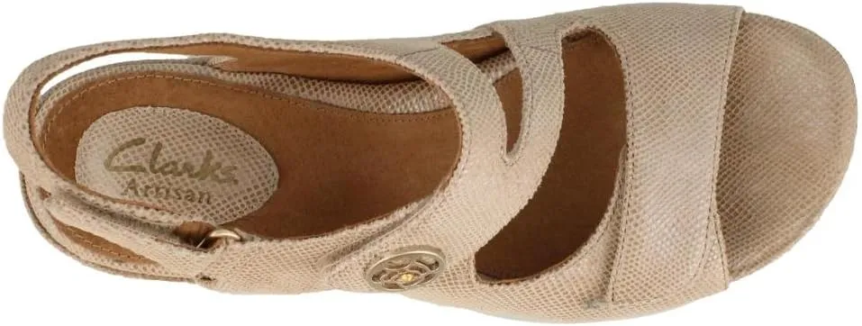 Clarks Women's Tiffani Aldora Wedge Sandal