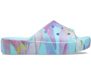 Classic Platform Palm Print Slide