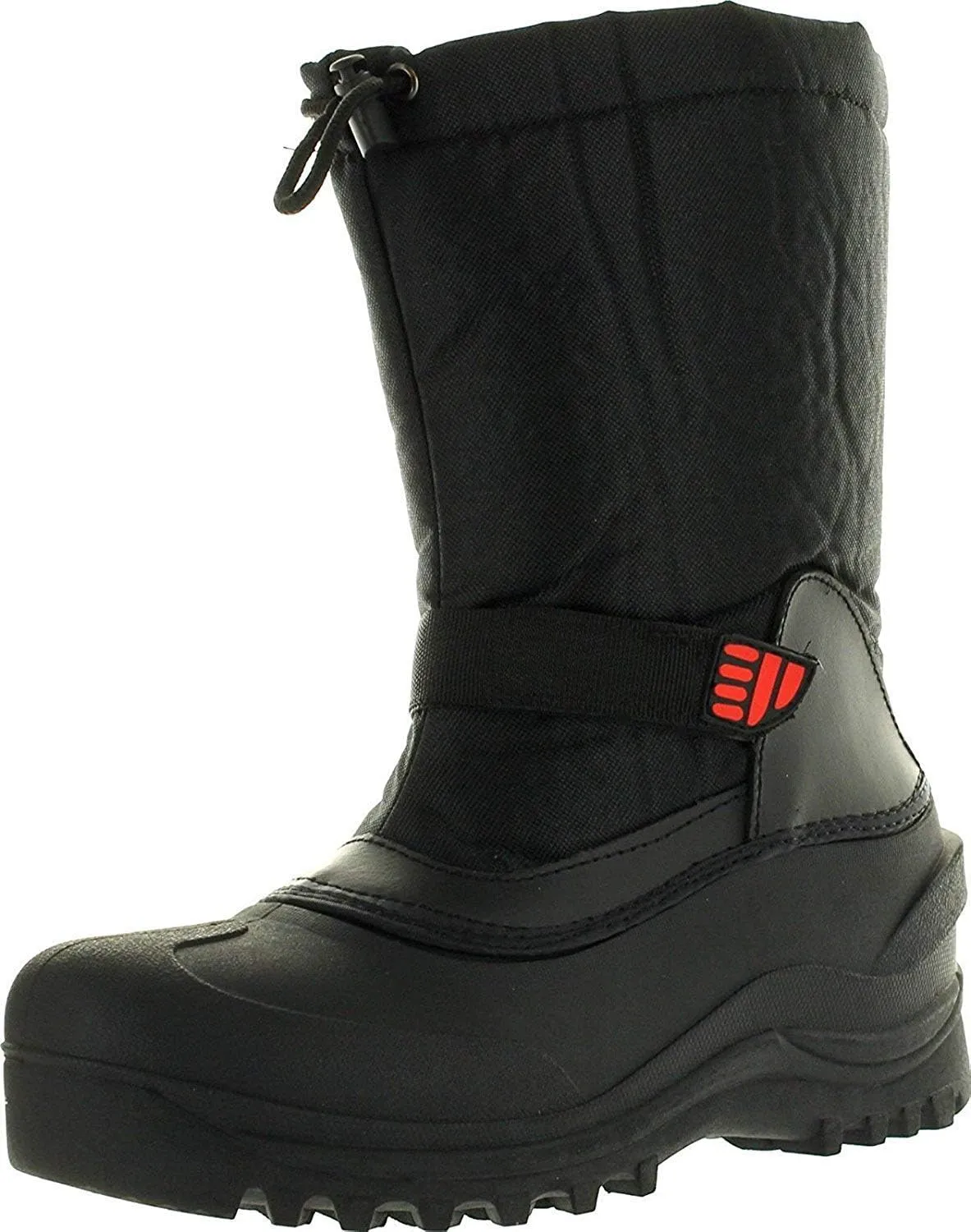 Climate X Mens YC5 Snow Boot, Black, 9 M US