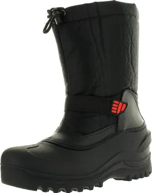 Climate X Mens YC5 Snow Boot, Black, 9 M US