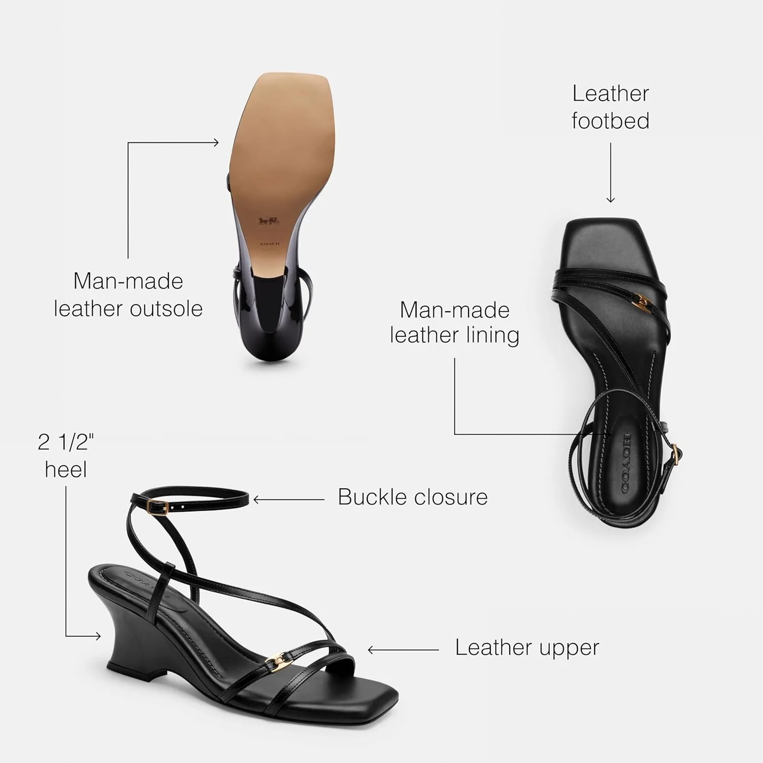 Coach Women's Cait Sandal