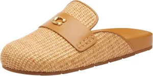 COACH Womens Sculpted C Clogs Natural 10 Medium