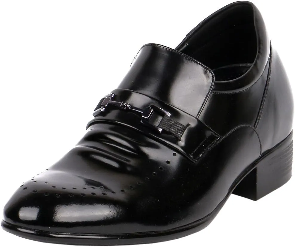 Comfort Light Elevator Shoes Loafer for Work, Dress & Formal Occasions, 3" Tall