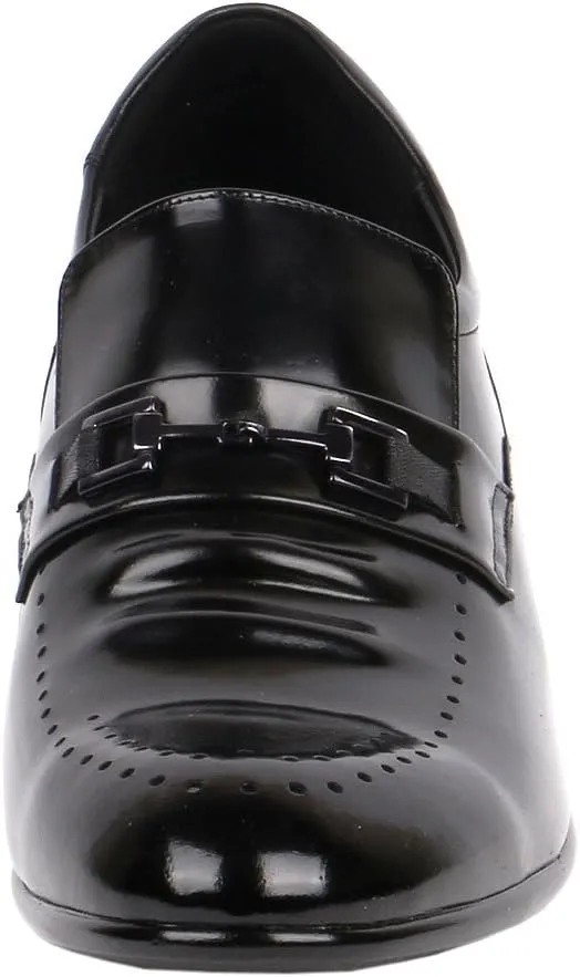 Comfort Light Elevator Shoes Loafer for Work, Dress & Formal Occasions, 3" Tall