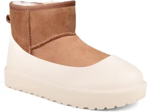 Compatible with UGG Boot, Waterproof Silicone Rubber Shoe Covers, Reusable Upgraded Overshoes, Non-Slip Washable for Women, Men (XXS (Big Kids 13-2), Beige)