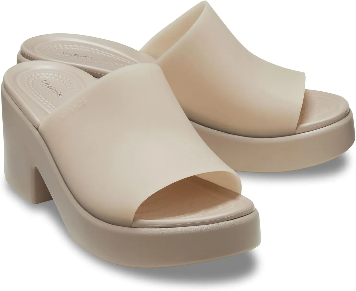 Crocs Women's Brooklyn Slide Heel Heeled Sandal