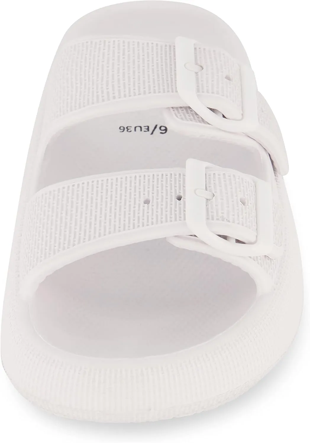 CUSHIONAIRE Women's Fame recovery cloud slide with  Comfort