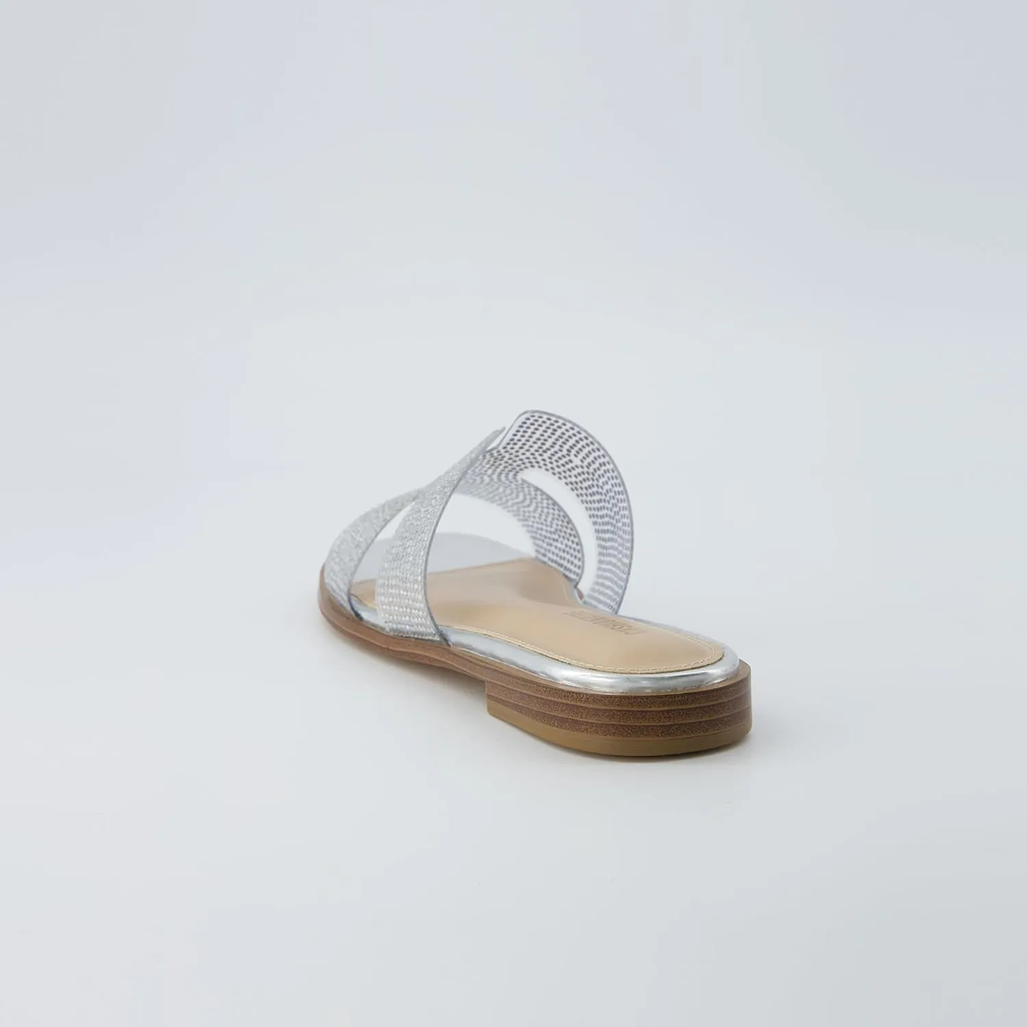 CUSHIONAIRE Women's Voyage slide sandal  Memory Foam, Wide Widths Available