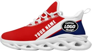 Custom Mens Baseball Shoes Personalized Lightweight Running Sneakers Lace-up Hiking Sport Shoes Casual Footwear
