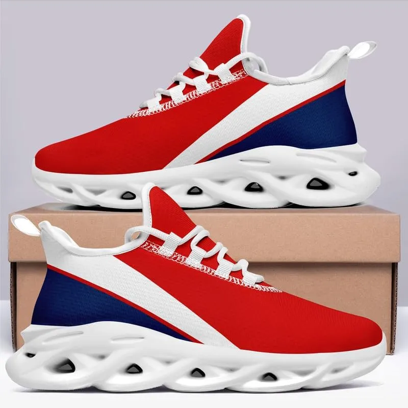 Custom Mens Baseball Shoes Personalized Lightweight Running Sneakers Lace-up Hiking Sport Shoes Casual Footwear