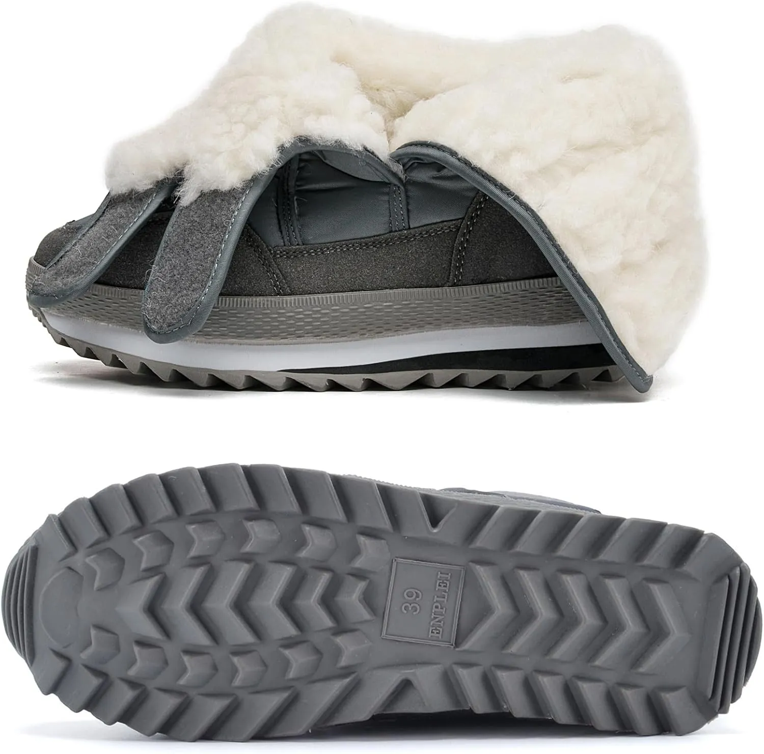 DADAWEN Women's Waterproof Frosty Snow Boot