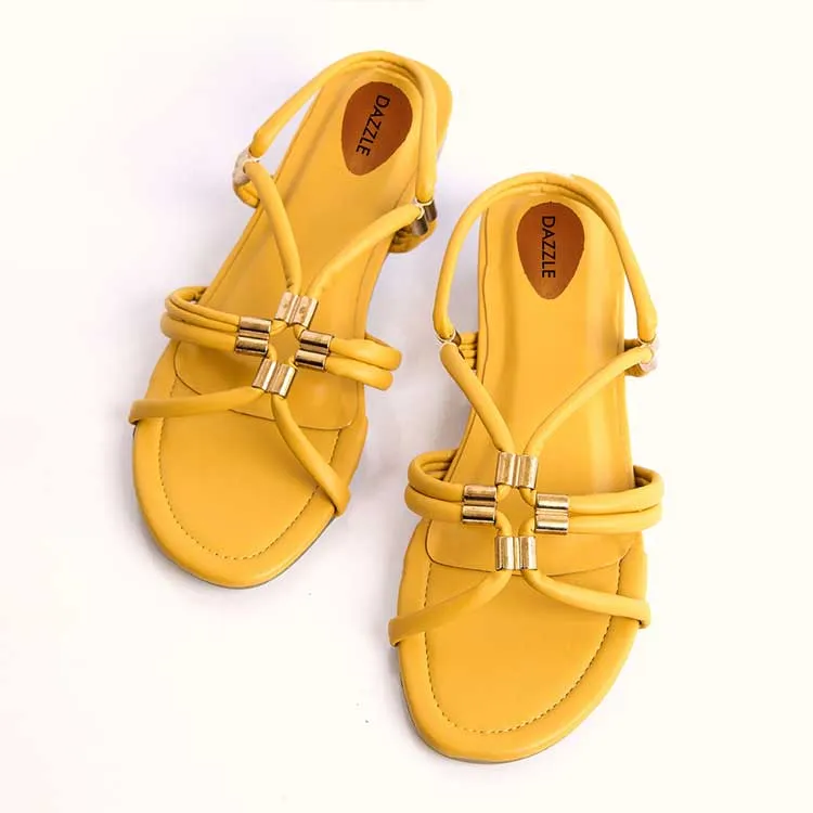 Dazzle By Sarah - Fable (Mustard) Shoes