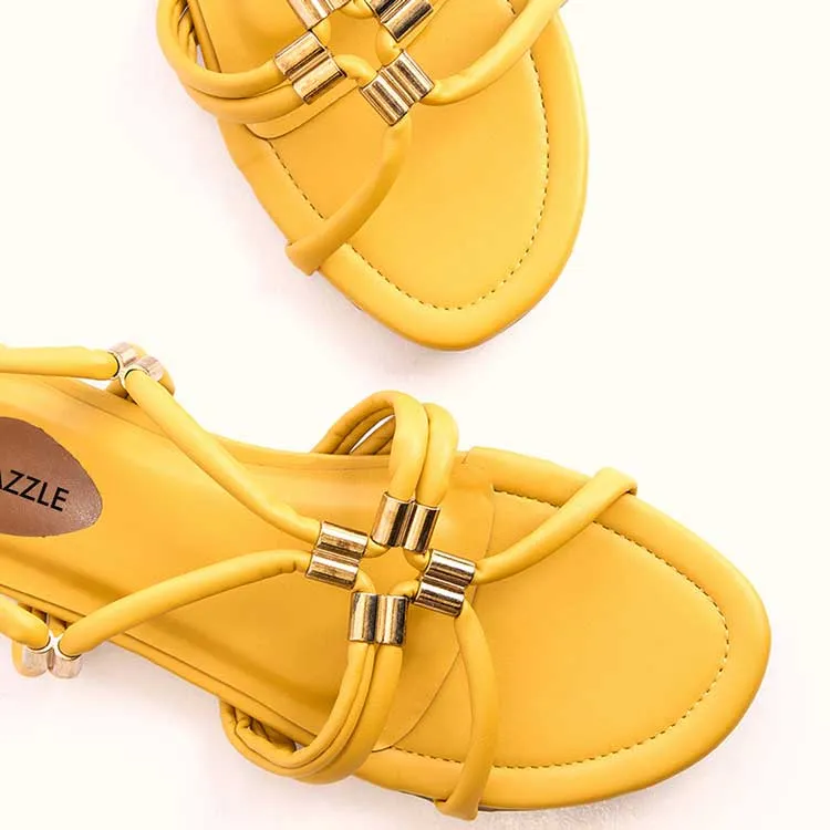 Dazzle By Sarah - Fable (Mustard) Shoes
