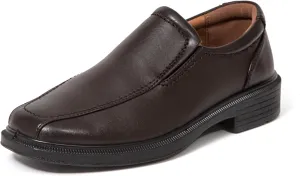 Deer Stags Boys' Greenpoint Jr Slip On Youth Dress Shoes Loafers for Church, Formal, School Uniform / Black / 1 Little Kid / Medium