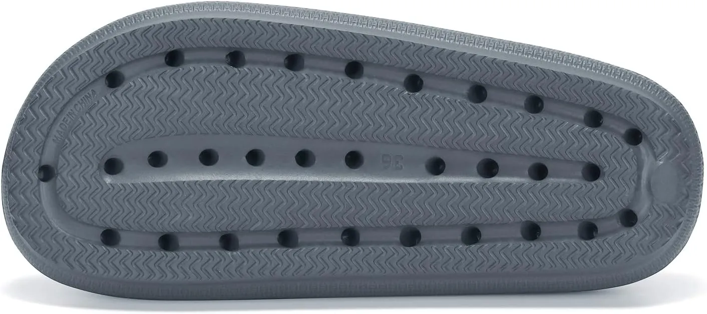 Dirk Slides for Women and Men Sandals Pillow Slippers Shower shoes Cushioned Cloud Slides