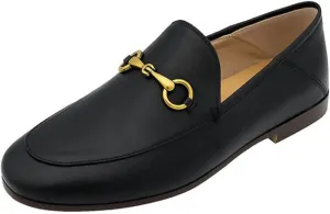 Divanne Loafers for Women, Womens Loafer Flats Gold Chain Penny Loafers Slip On Fur Loafer Mules