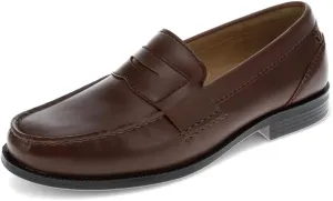 Dockers Mens Colleague Dress Penny Loafer Shoe, Dark Brown, 9 M