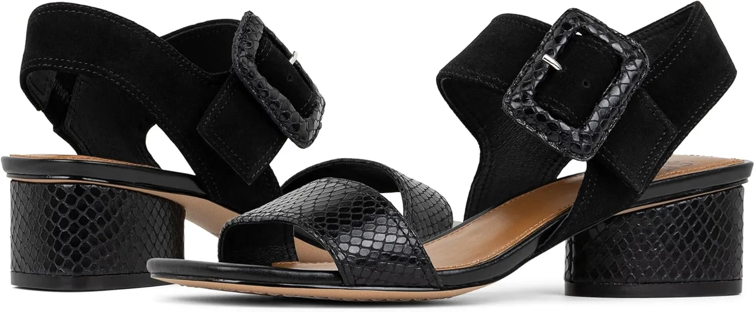 Donald J Pliner Women's Mobie Suede Heeled Sandal