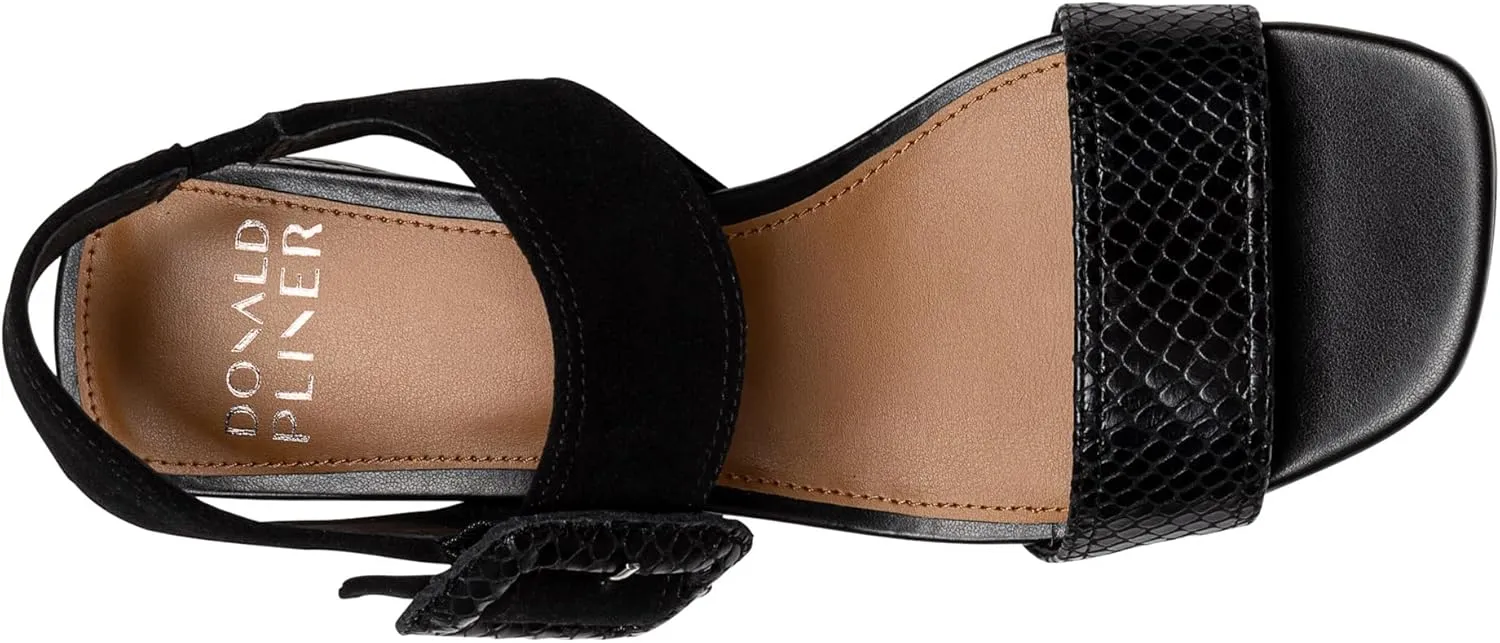Donald J Pliner Women's Mobie Suede Heeled Sandal