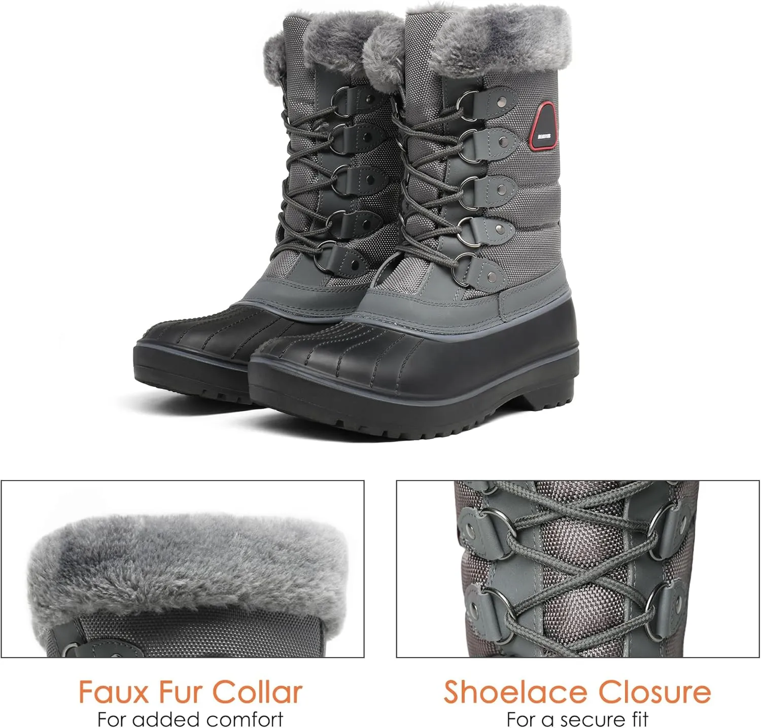 DREAM PAIRS Women's Snow Boots