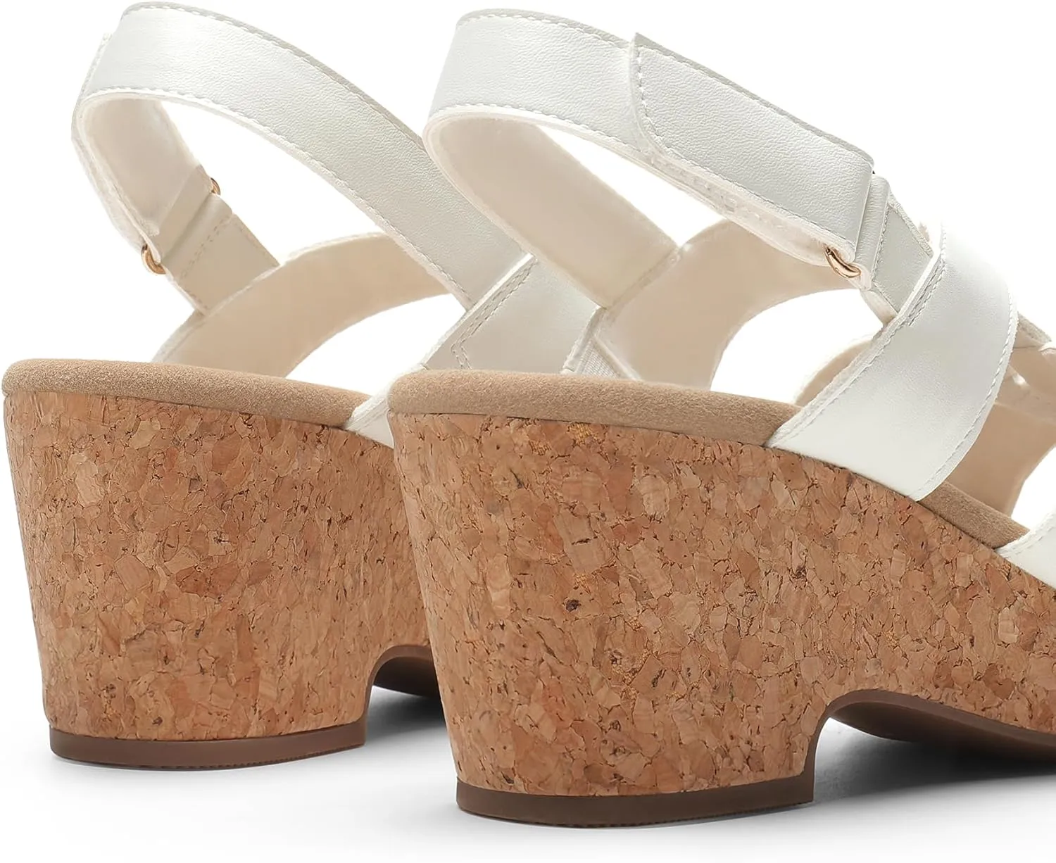 DREAM PAIRS Women's Wedge Sandals Comfortable Open Toe Platform Casual Dressy Cork Summer Dress Shoes