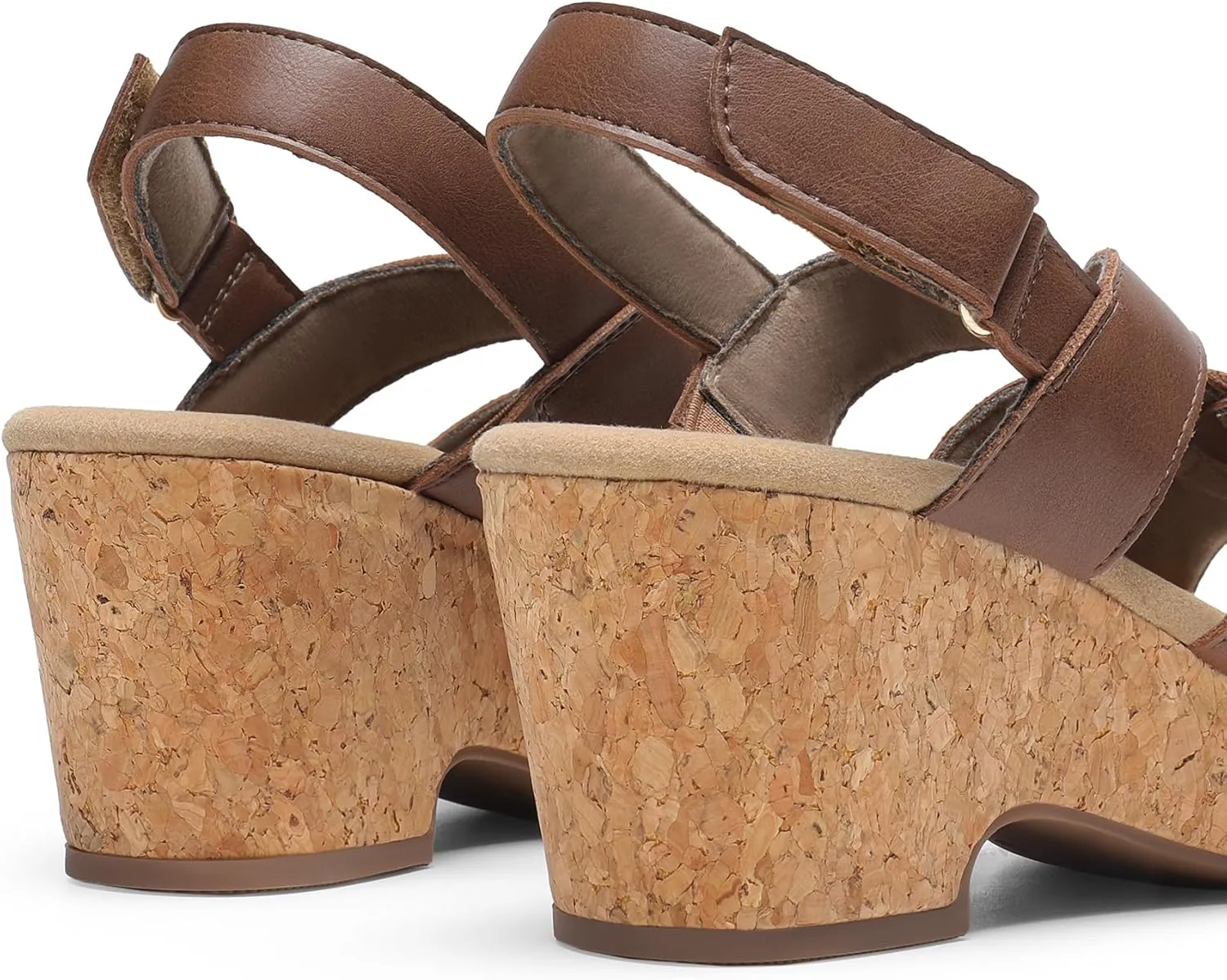 DREAM PAIRS Women's Wedge Sandals Comfortable Open Toe Platform Casual Dressy Cork Summer Dress Shoes