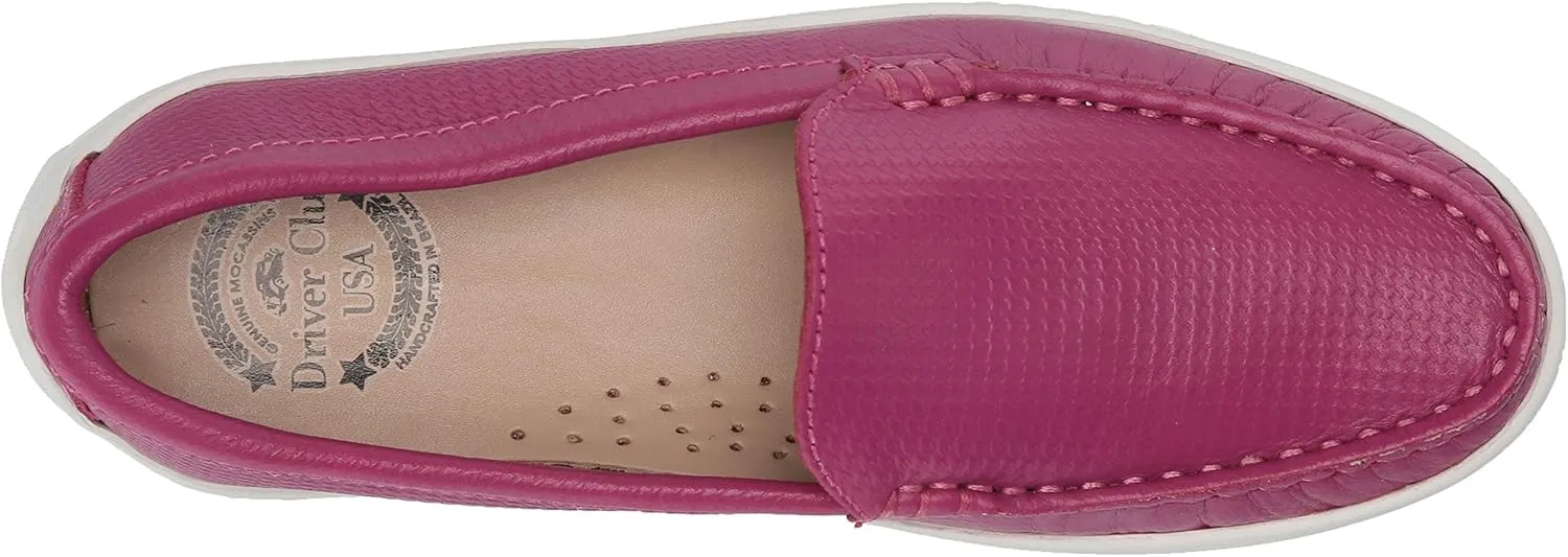 Driver Club USA Unisex-Child Kids Boys/Girls Leather San Diego Loafer