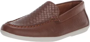 Driver Club USA Unisex-Child Kids Leather Fashion Luxury Driving Loafer with Venetian Detail