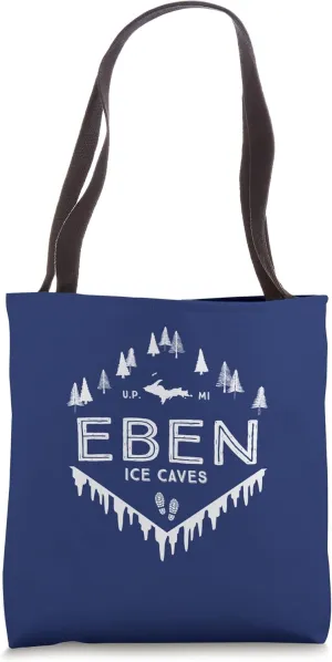 Eben Ice Caves Upper Peninsula Michigan Lake Superior Tote Bag