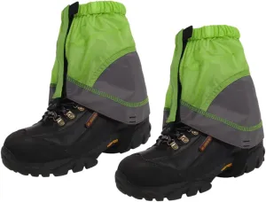 Elastic Ankle Gaiters Hiking Gaiters for Outdoor and Mud Protection Lightweight Snowproof and Easy to Wear Grey