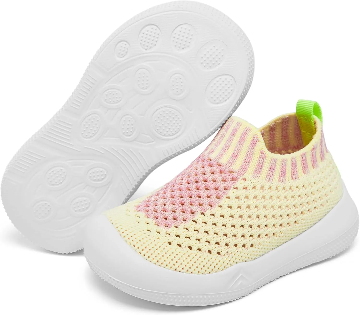 Engtoy Baby Shoes Boys Girls Walking Shoes Infant Lightweight Breathable Mesh Shoes Baby Sock Shoes Non-Slip Shoes with Soft Rubber Sole Sneaker