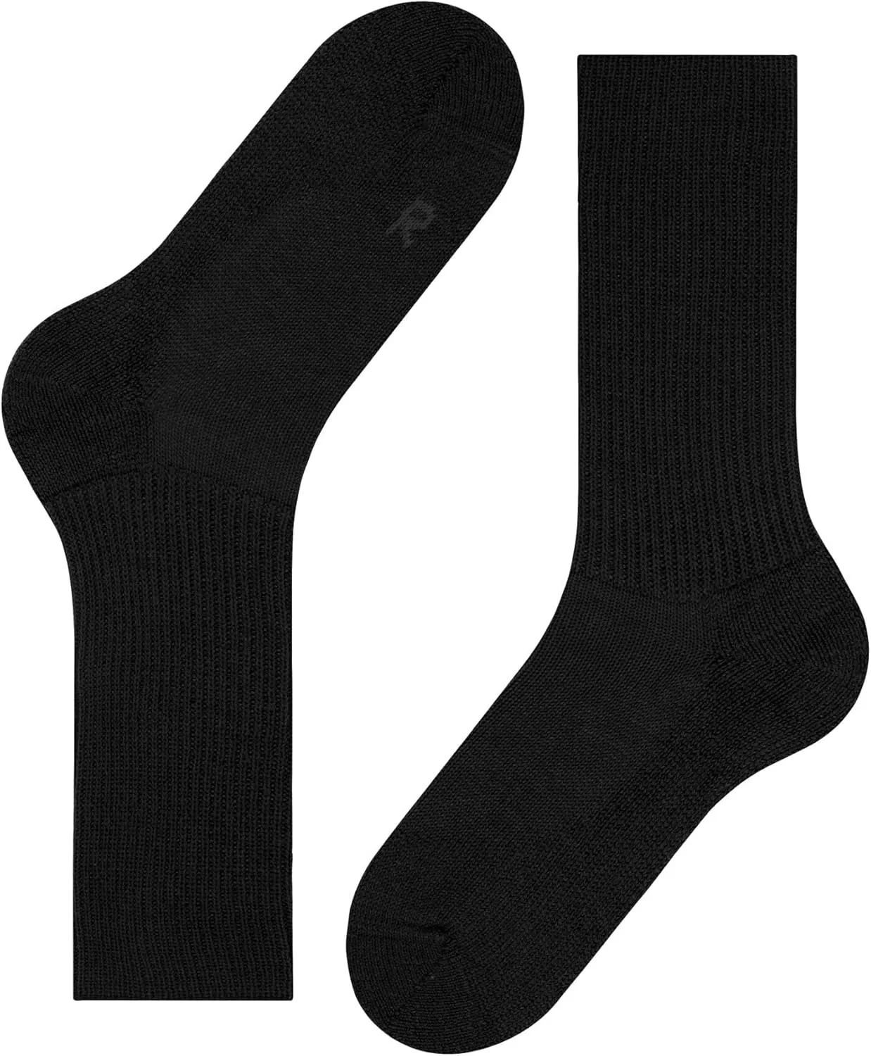 FALKE Unisex Walkie Ergo Socks, Crew Length, Merino Wool, 1 Pair