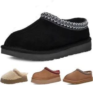 Fashion Winter plush platform Short Ankle boots for kids Fur Fleece Lined slippers girl boy warm Outdoor indoor House anti slip trend Mini boots little kids big kids