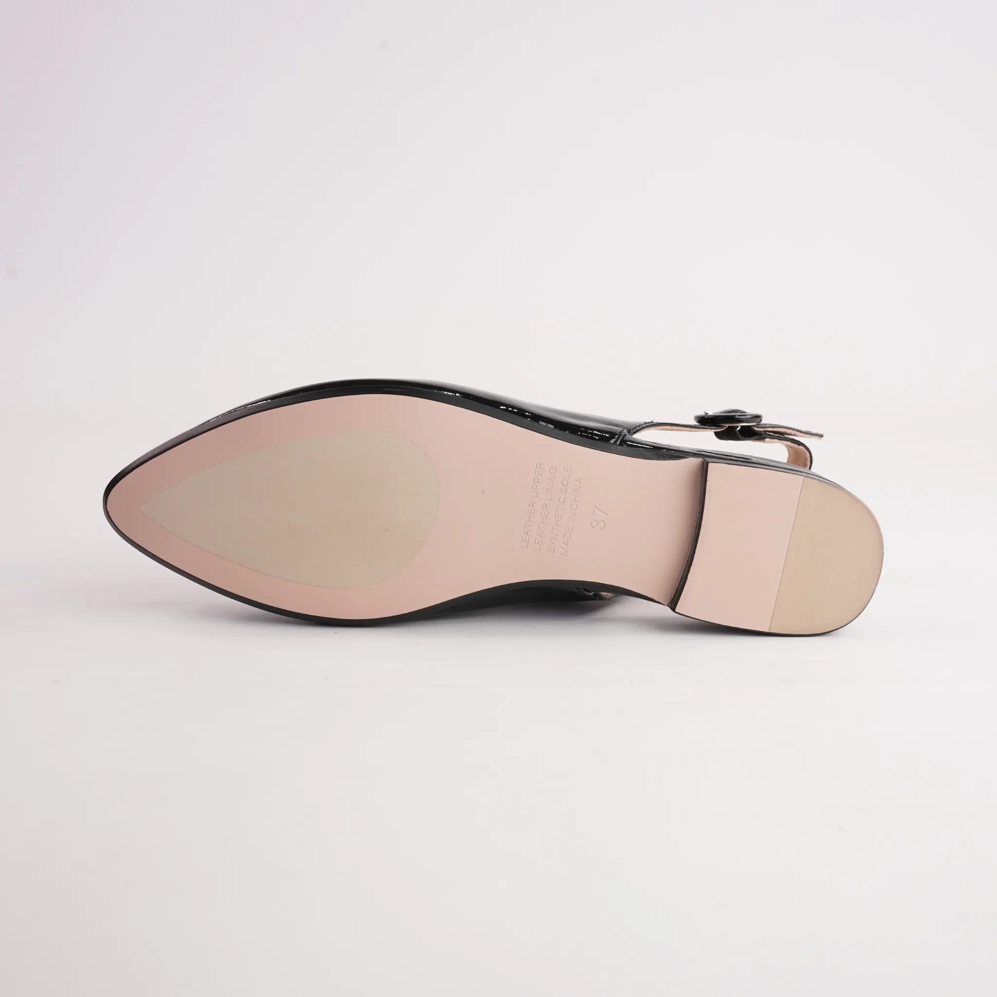 Favillas Black Patent Leather Loafers