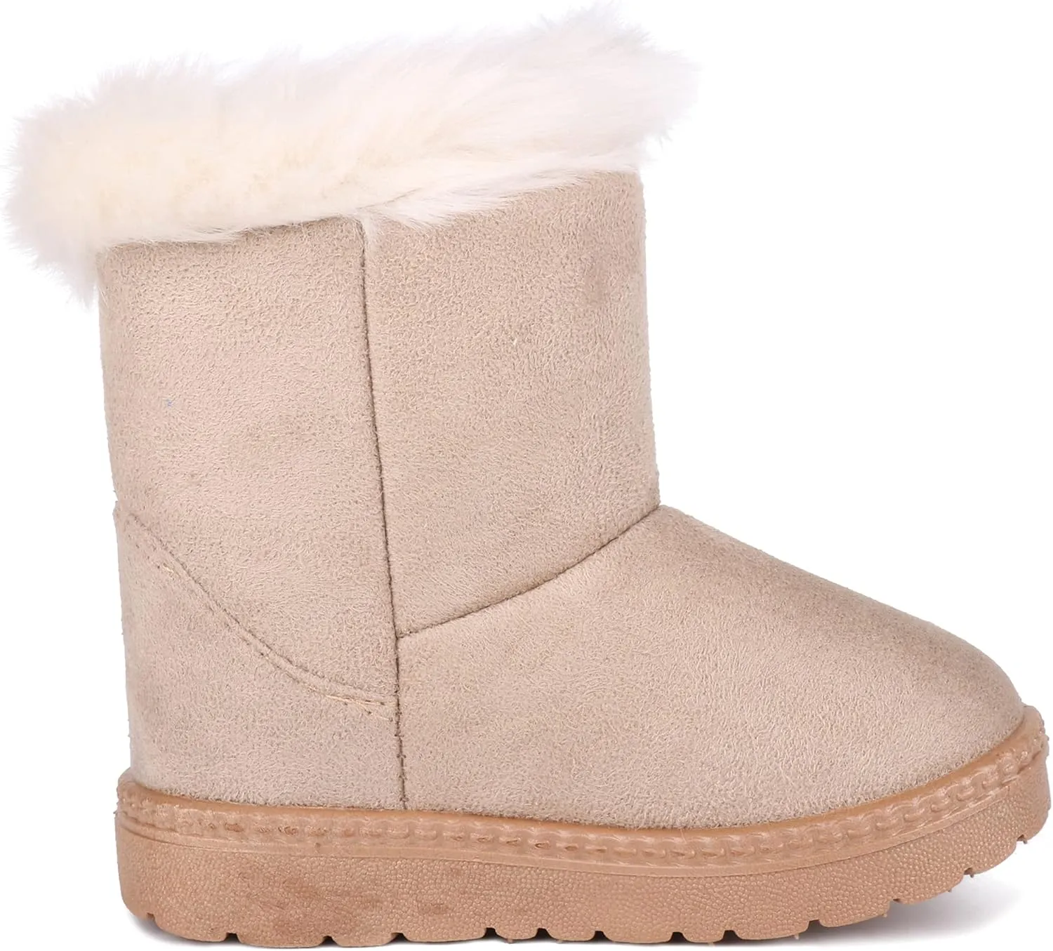 Femizee Girls Boys Warm Winter Boots Kids Outdoor Snow Boots(Toddler/Little Kid)