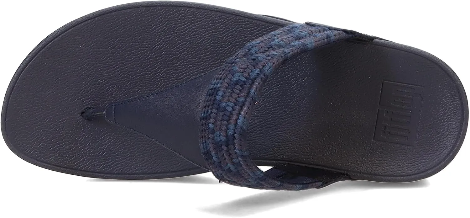 FitFlop Women's, Lulu Art Webbing Thong Sandal